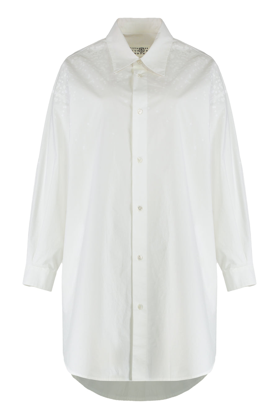 Oversized Cotton Shirt White