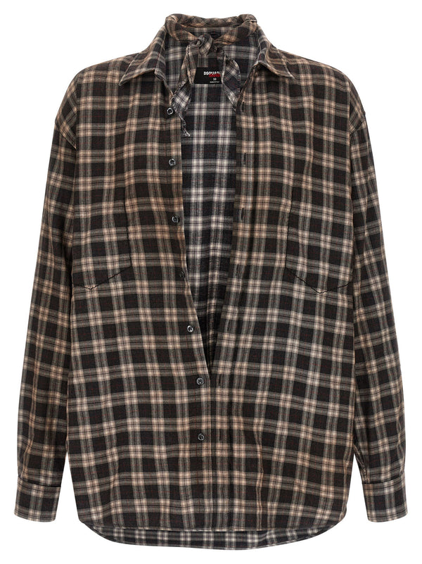 Dsquared2 Magliano قميص — بني