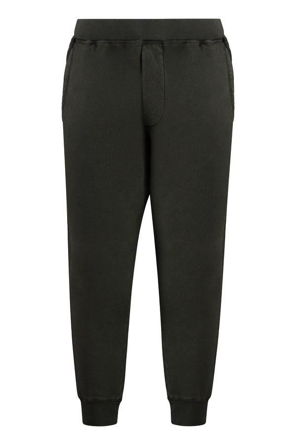 Cotton Track Pants Green
