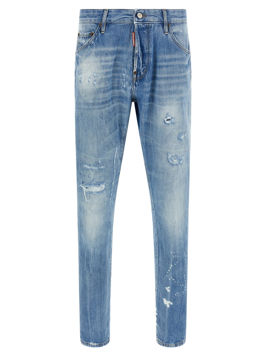 Dsquared2 Teddy Jeans — Light Blue