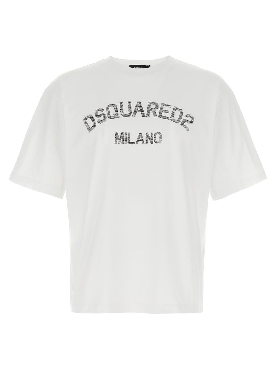 Dsquared2 ميلانو تي-قميص — أبيض