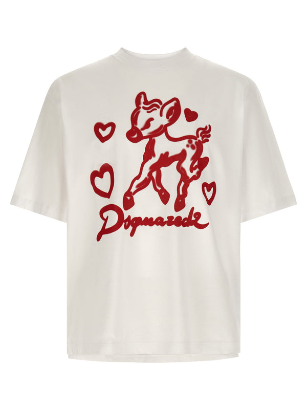 Dsquared2 t-shirt in white