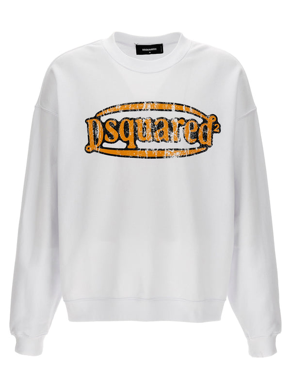 Dsquared2 sweatshirt in white