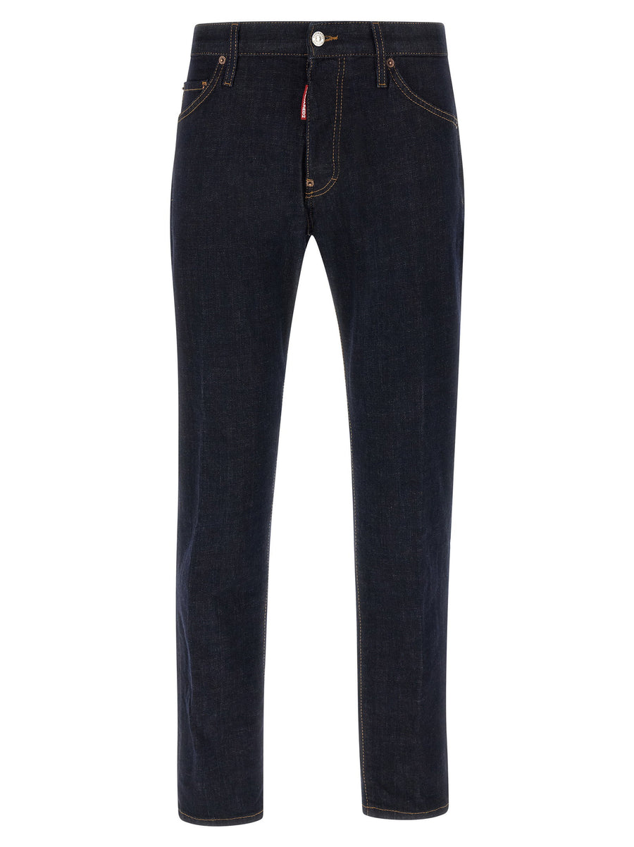 Dsquared2 Teddy Jeans — Navy