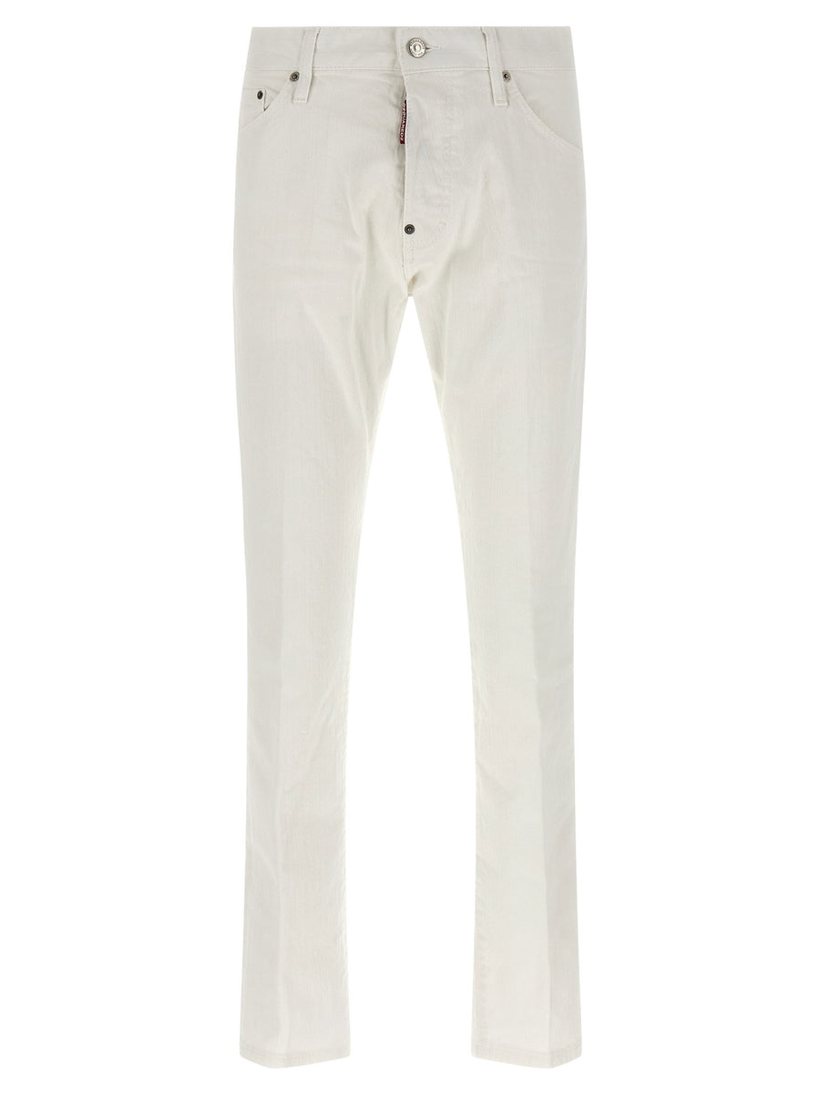 Dsquared2 Teddy Jeans — White