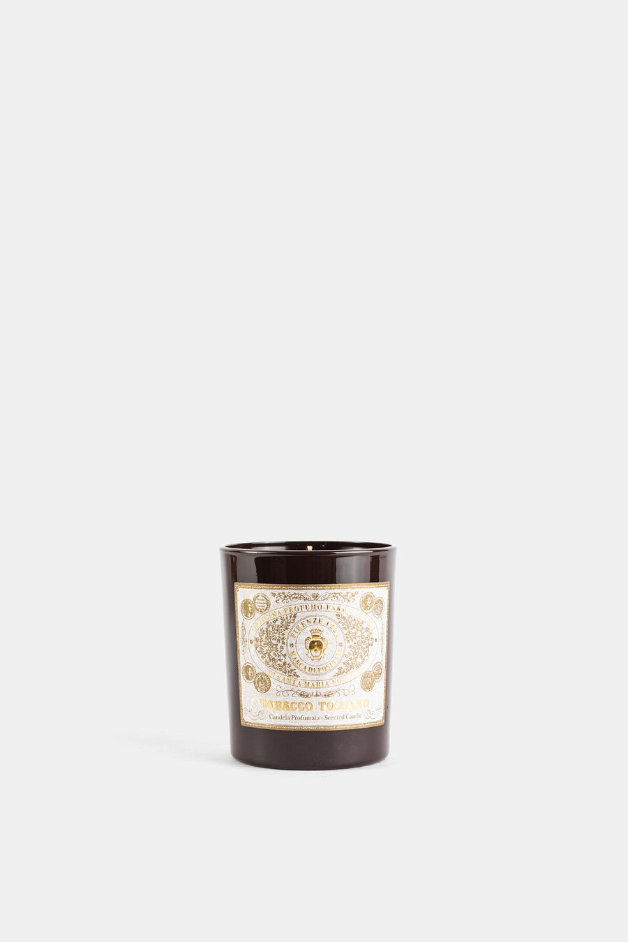 Santa Maria Novella scented candle in brown