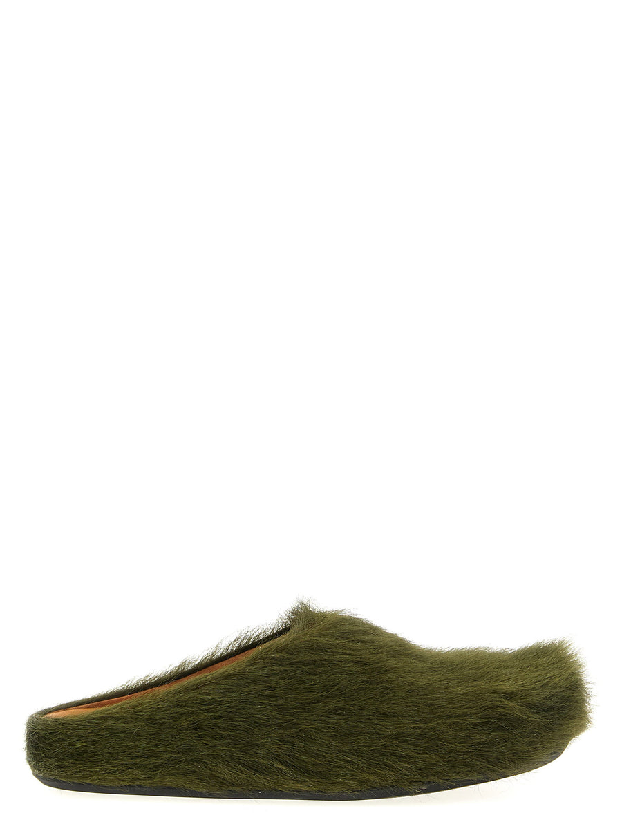 Marni sabot in olive