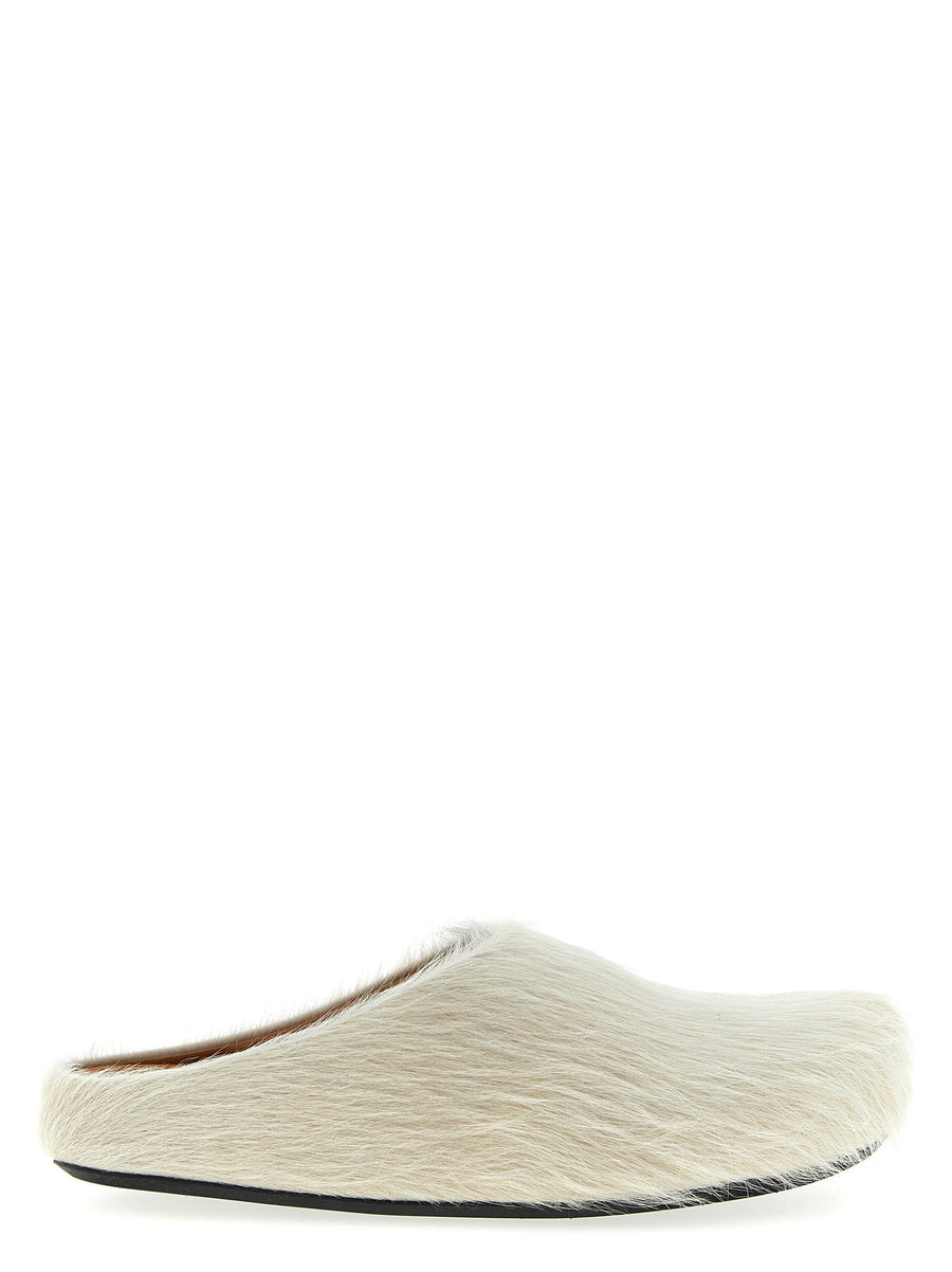Marni Fussbett Slipper — Cream