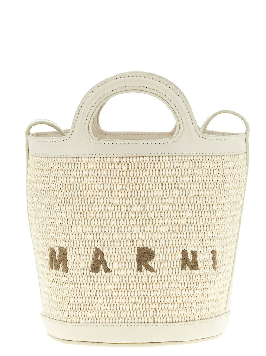Marni Bucket Bag — Cream