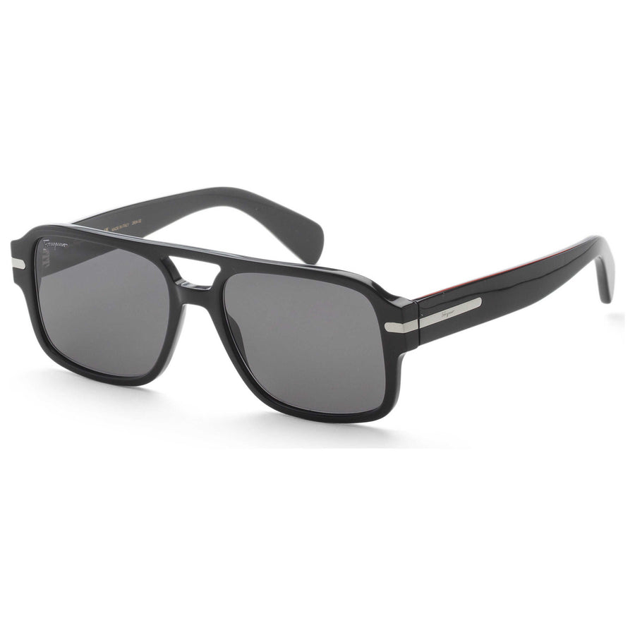 Preloved - Ferragamo Mens 58 Mm Black Sunglasses Sf1038scp-001-58 One Color