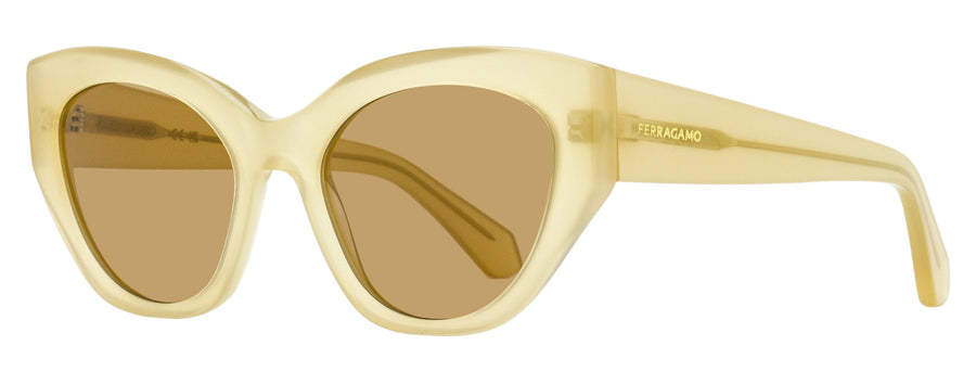 Ferragamo SF1107S Acetate sunglasses in beige