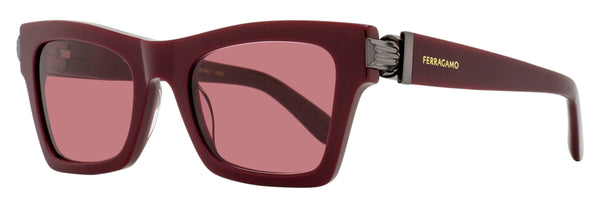 Ferragamo SF2013S Acetate sunglasses in burgundy