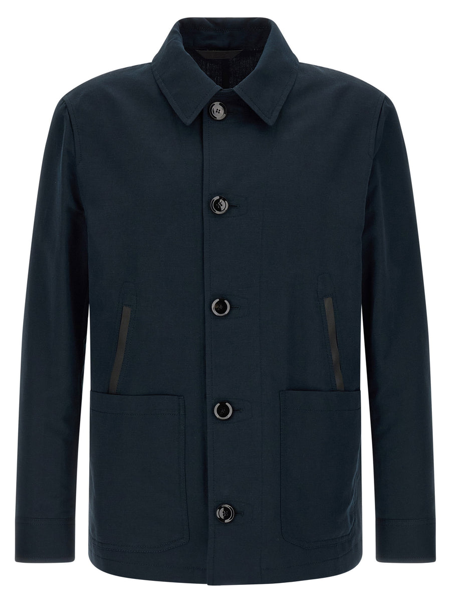 Brioni Desert Jacket — Navy