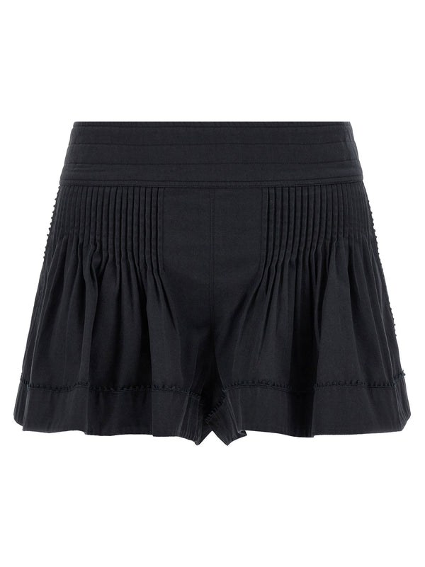 Isabel Marant Cybila شورت — أسود