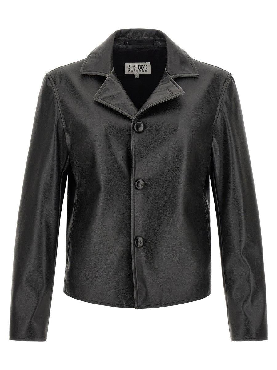 Mm6 Maison Margiela Jacket — Black