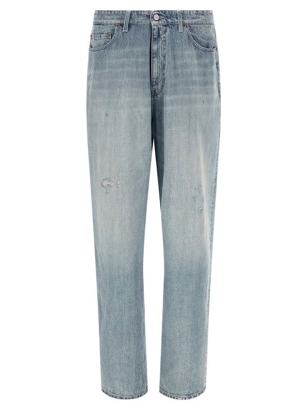 Mm6 Maison Margiela جينز — أزرق