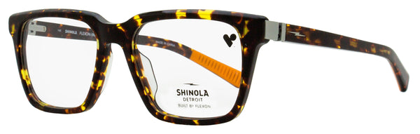 Shinola SH15000 Plastic (Acetate) eyeglasses in amber tortoise
