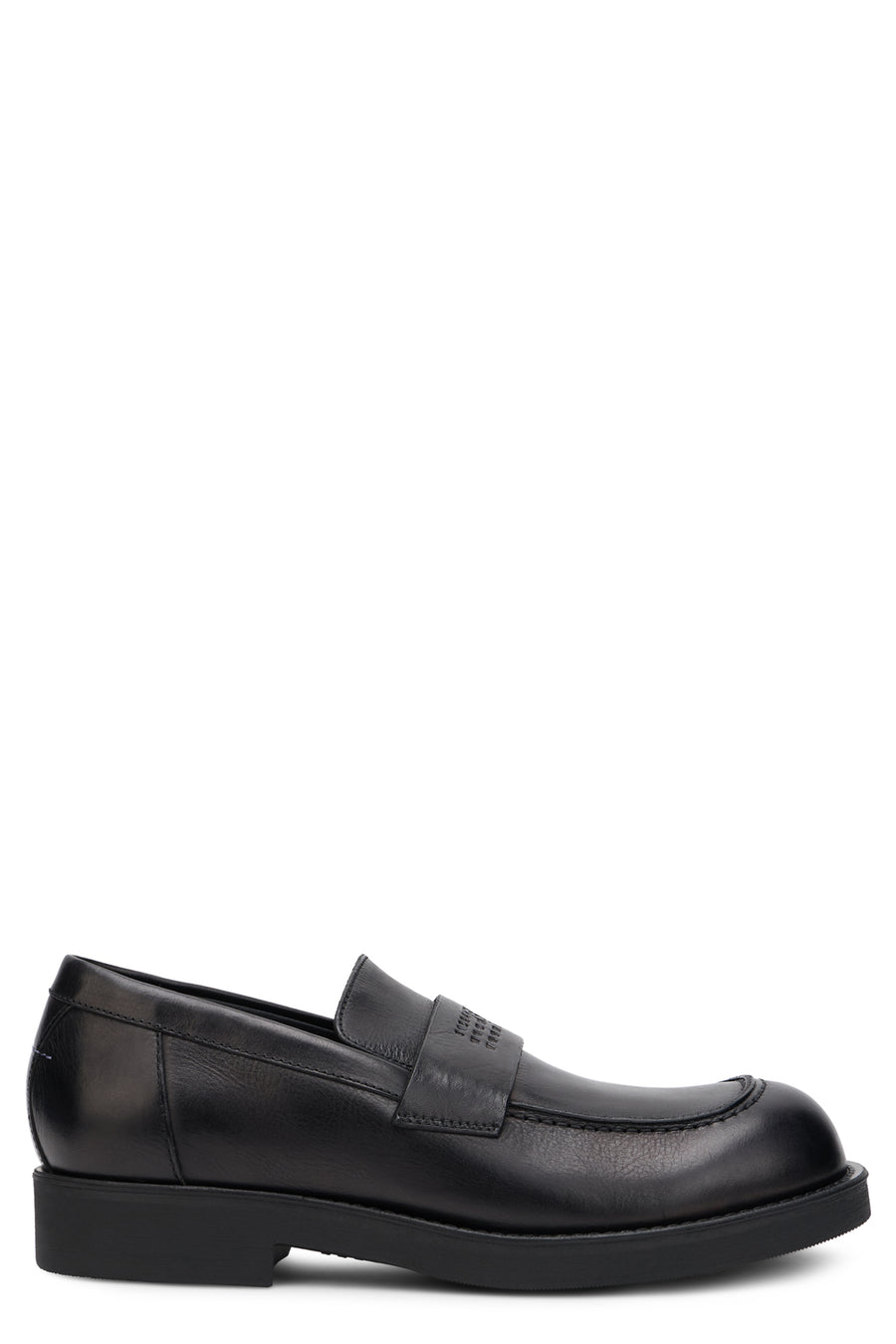 Leather Loafers Black Calfskin
