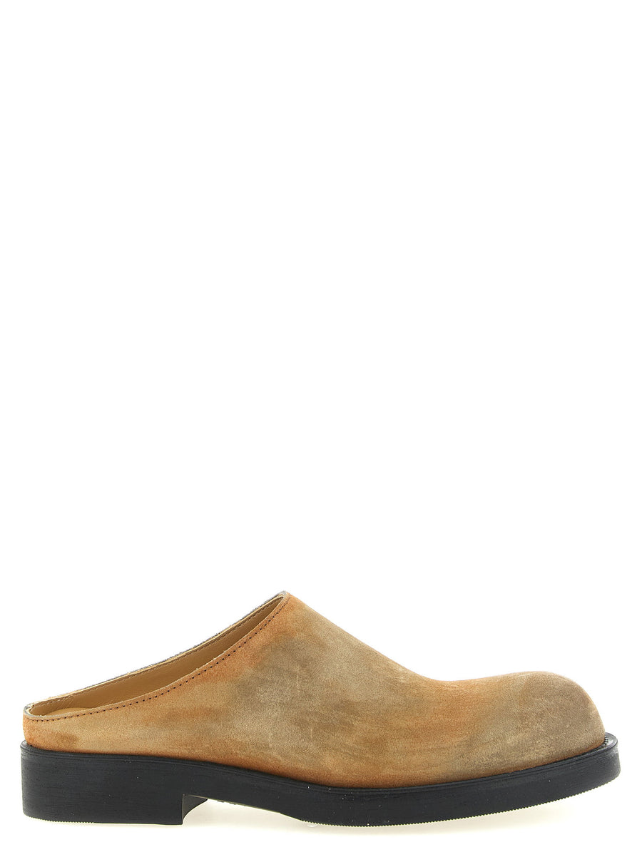 حذاء MM6 Maison Margiela بتصميم البايكر ميول — بيج