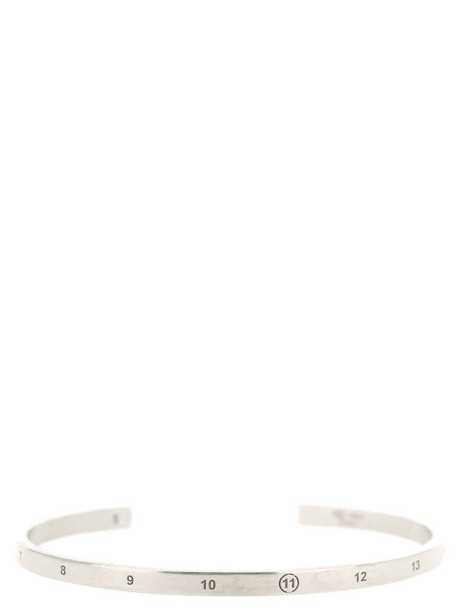 Maison Margiela حذاء رياضي سوار — فضي