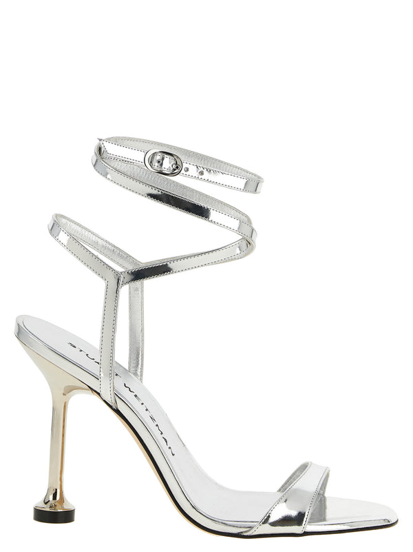 صندل Stuart Weitzman — فضي