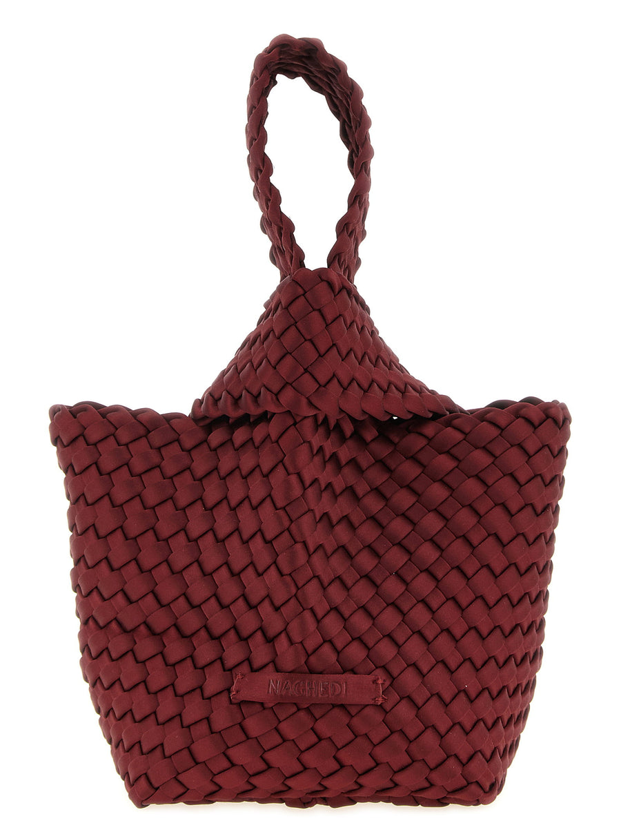 Naghedi Kyoto Clutch — Garnet Red
