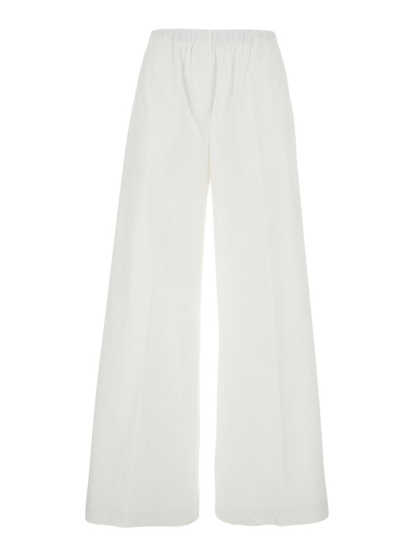 Trousers Cotton White