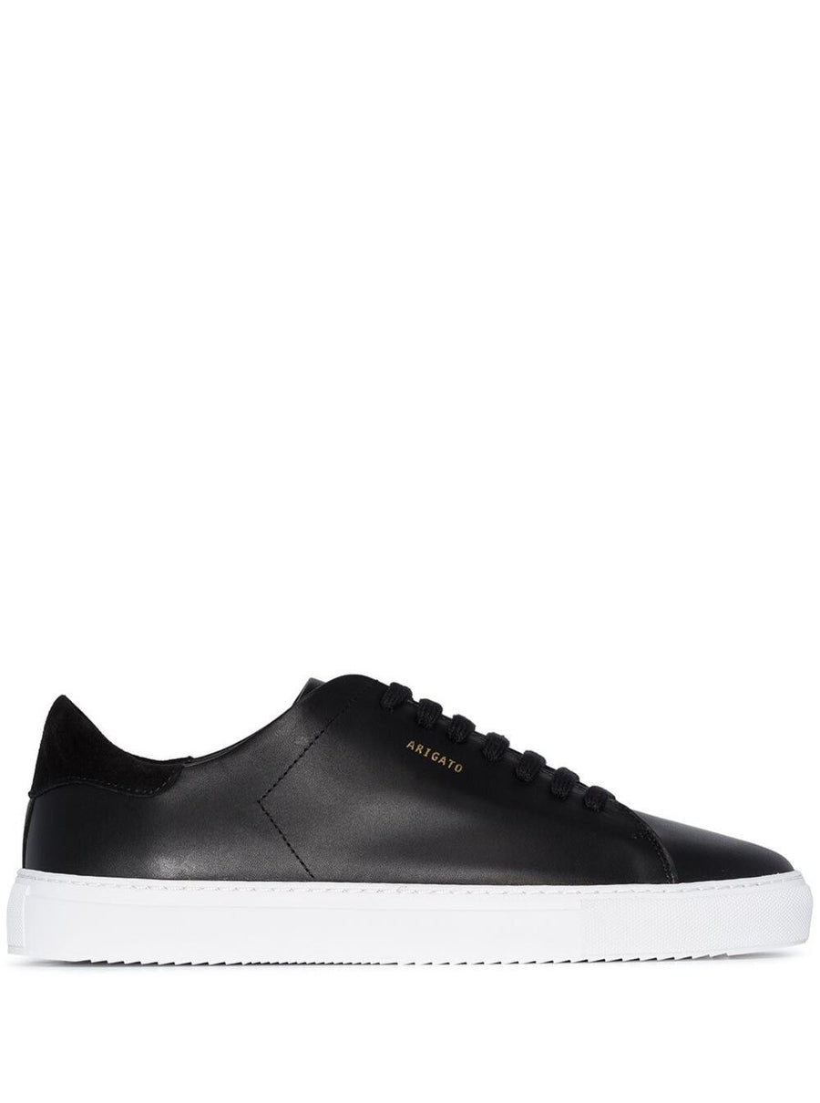 Low-Top Sneaker Clean 90 Black Leather Trainers