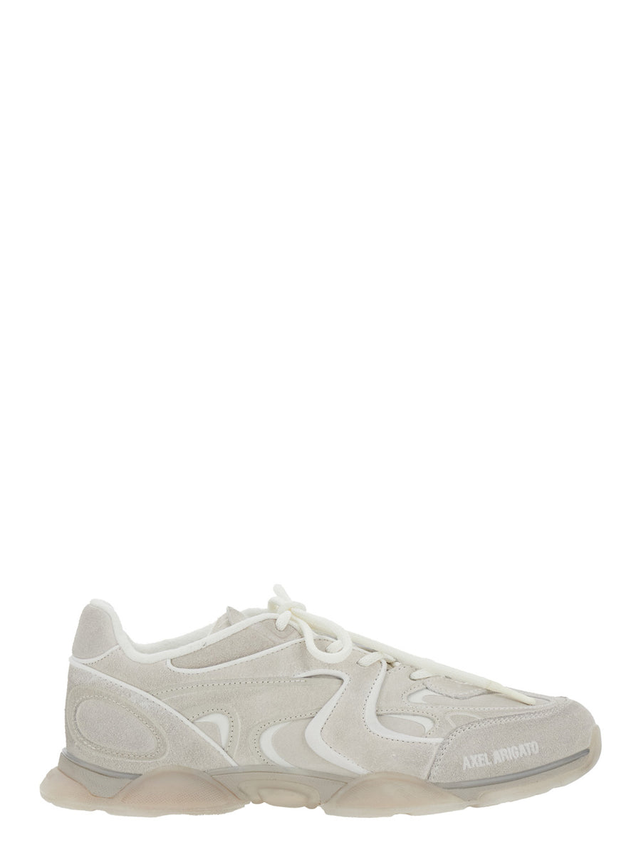 Sneakers Eris White Suede Leather Trainers