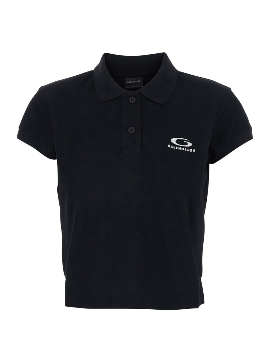 Polo Shirt Black Cotton T-shirts & Jerseys