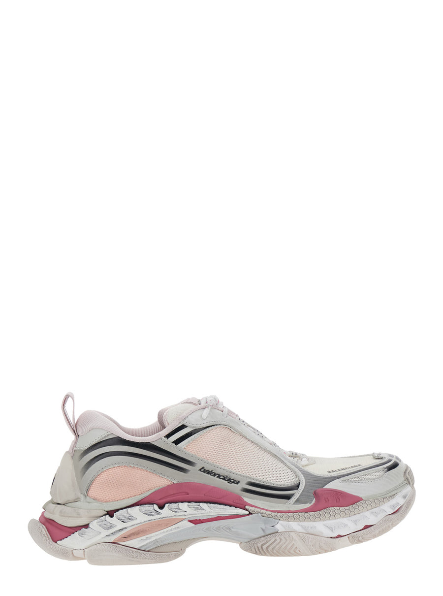 Sneakers Triple S 2 Gradient Mesh White Polyurethane Trainers