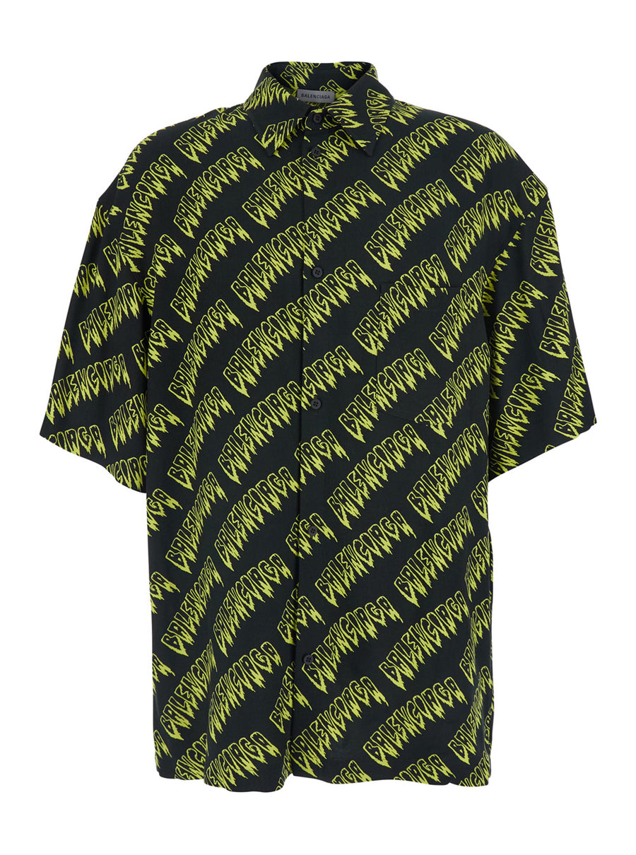 Shirt Creeper Viscose Yellow