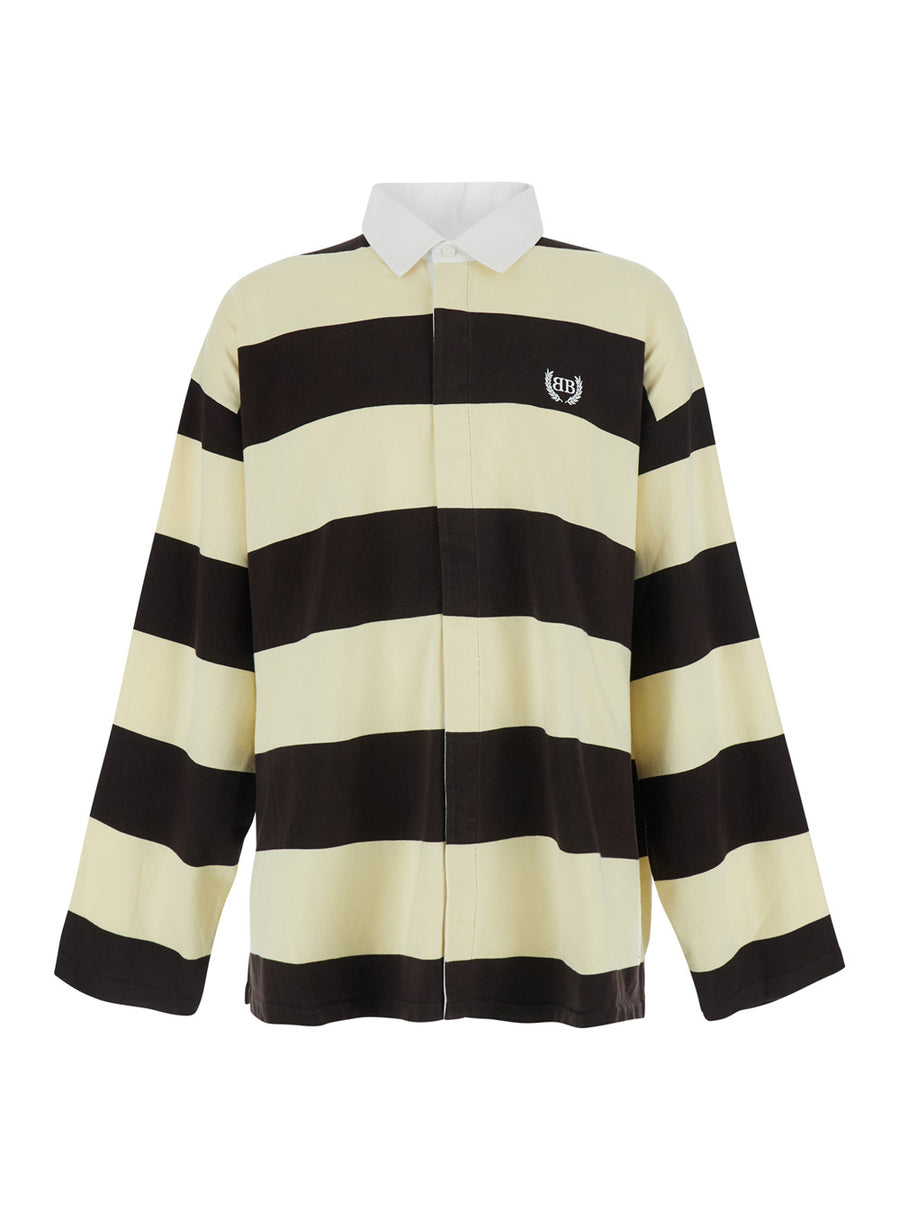 Polo Shirt Brown Cotton T-shirts