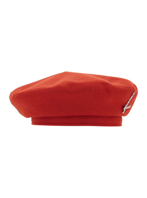 Beanie, Red Wool Hat
