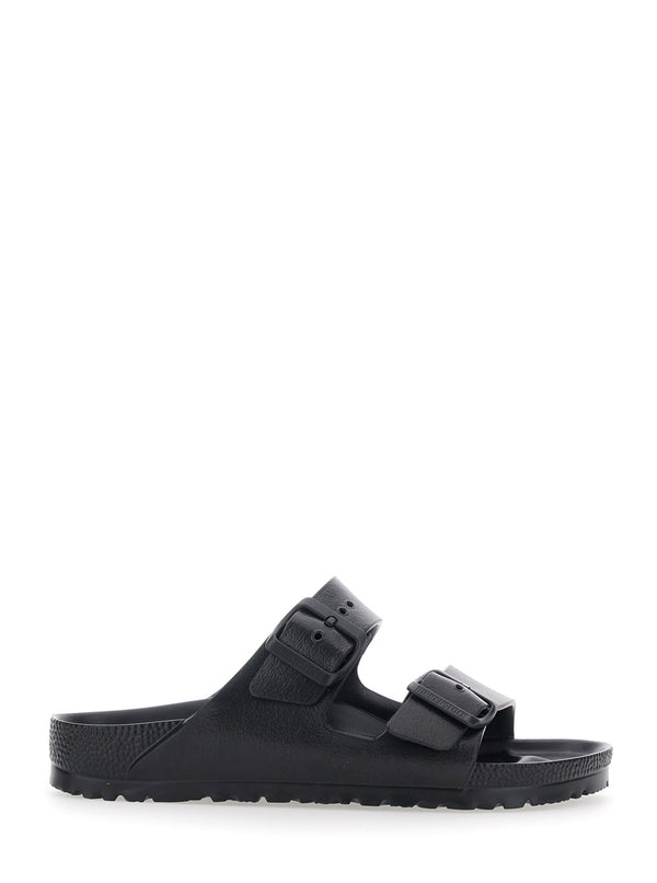 Sandals Arizona Rubber, Black Synthetic