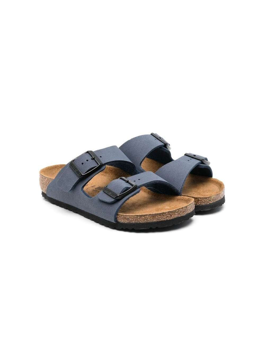 Sandals Arizona Ecoleather Navy Blue Birkoflor