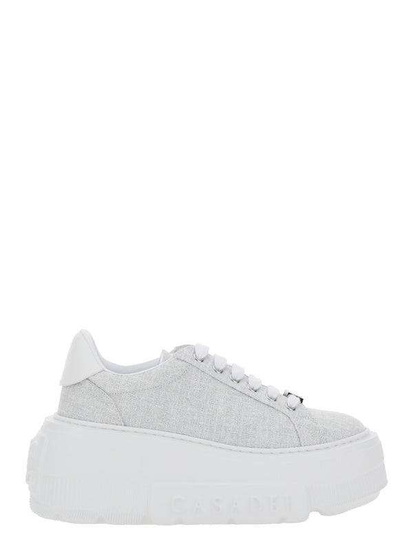 Sneakers Nexus Grey Fabric Polyester Trainers
