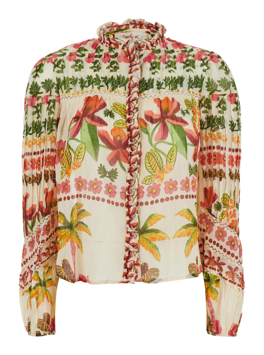 Blouse Axelle White Cotton Blouses