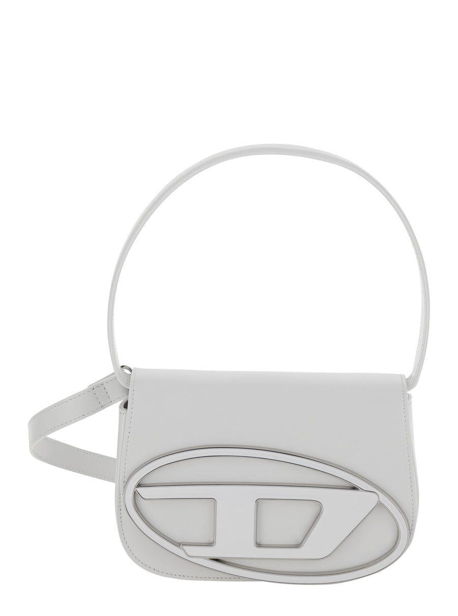 Shoulder Bag 1dr White Leather