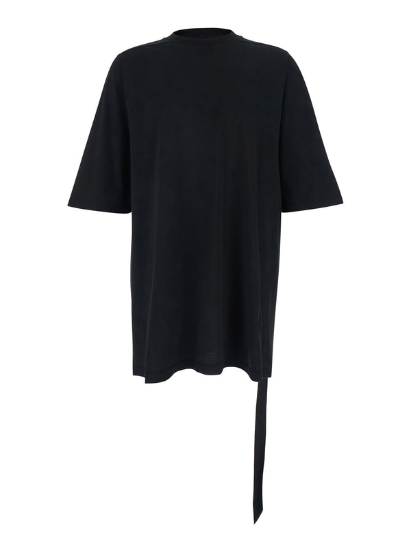 Crew Neck T-Shirt Black Cotton T-shirts