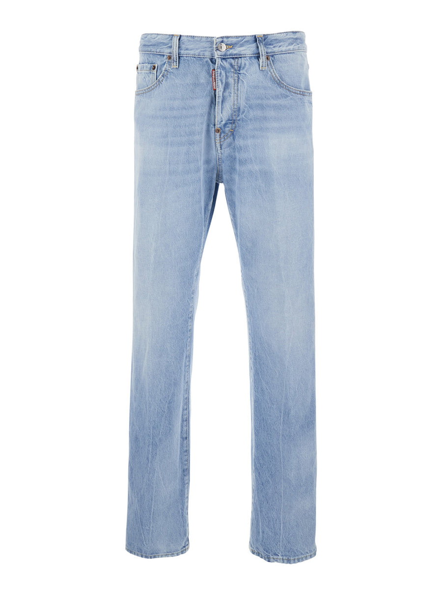 Jeans 642 Light Blue Cotton