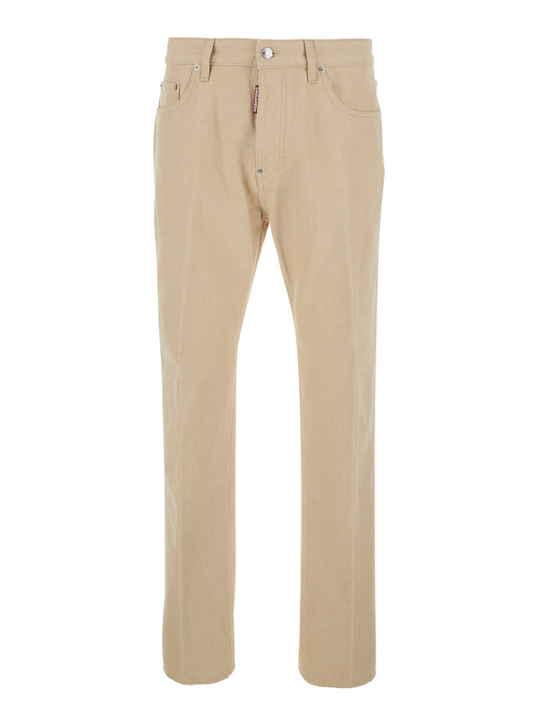 Jeans 642 Beige Cotton