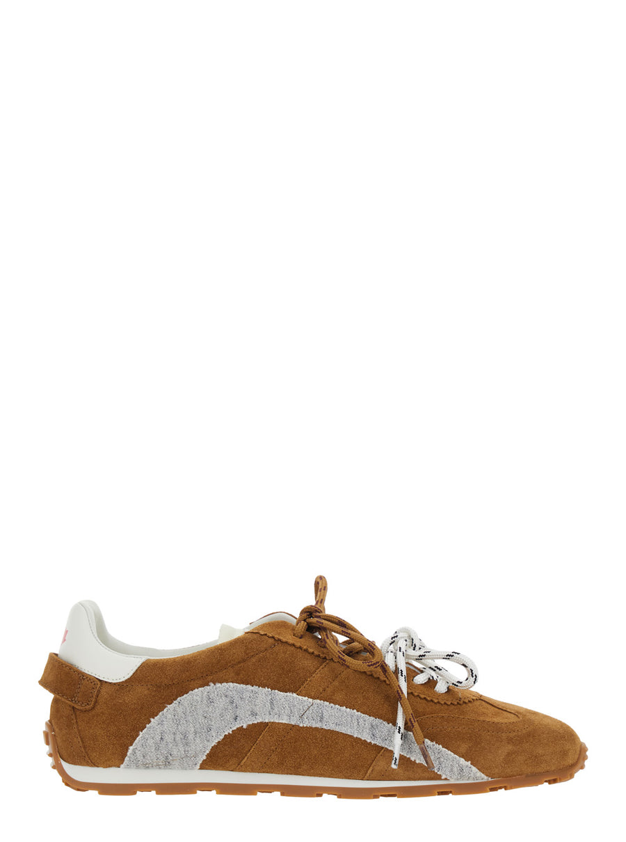 Sneakers Dc-642 Brown Leather Calf Trainers