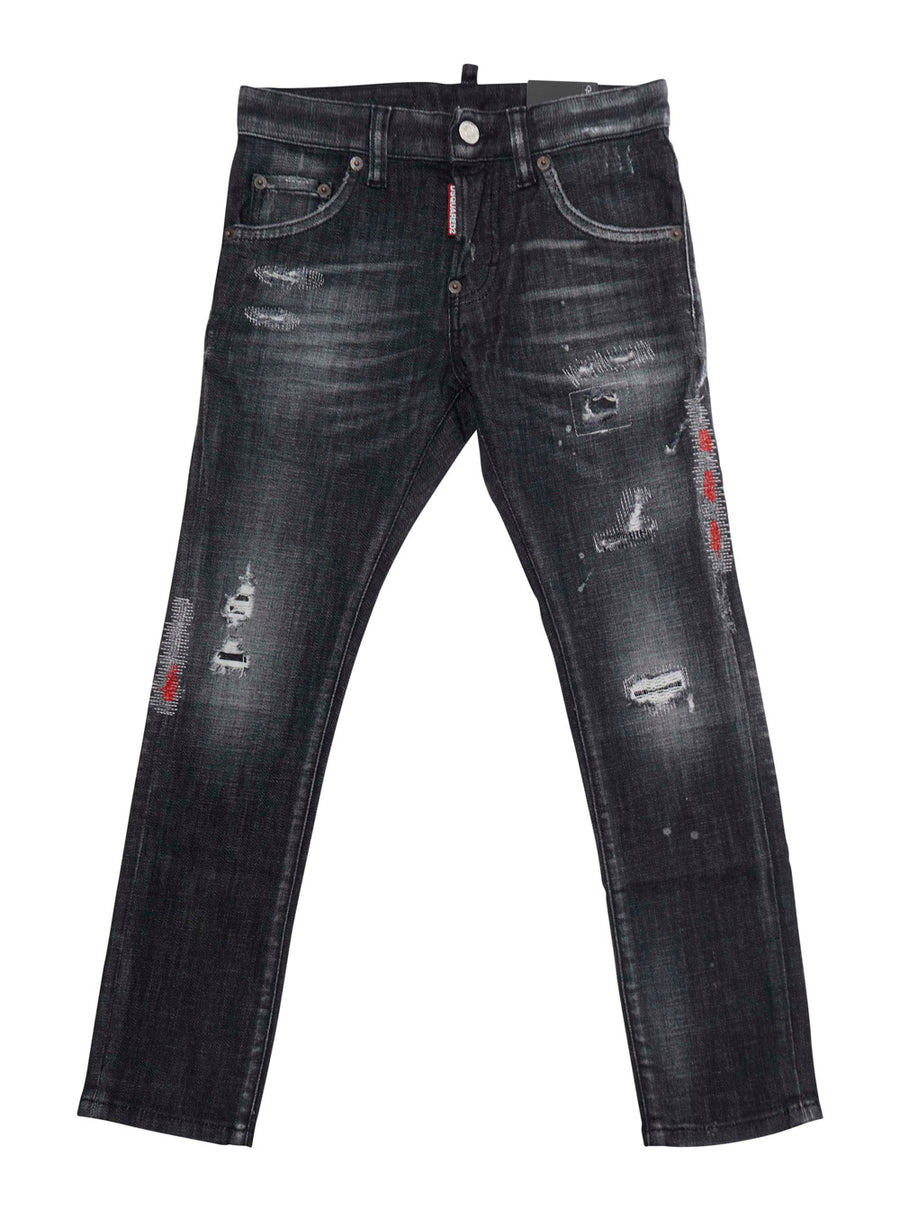 Jeans Cool Guy Black Denim Cotton