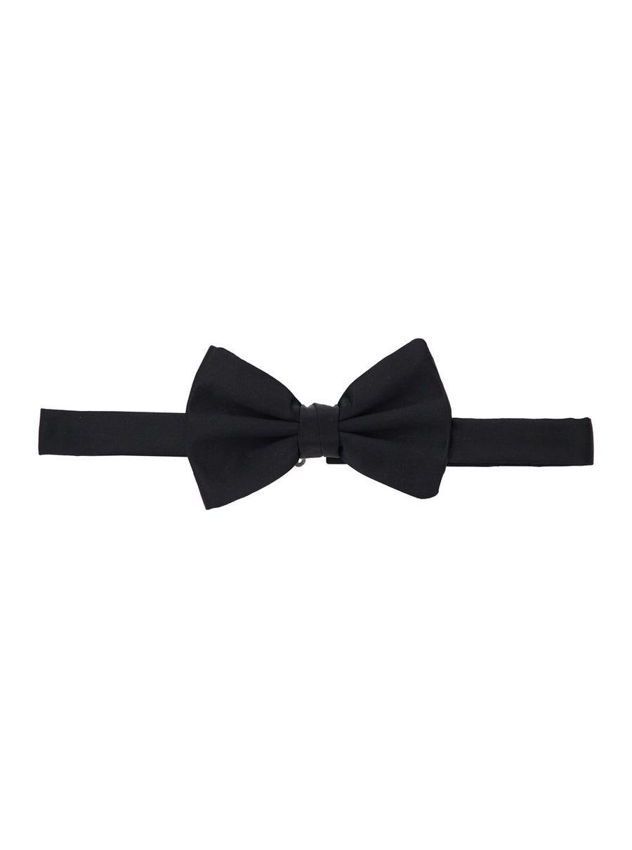 Bow Tie Papillon Black Silk Ties &