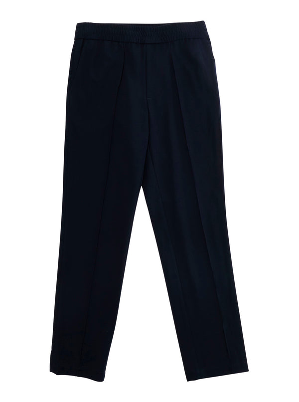 Boys Trousers Blue Viscose Blend