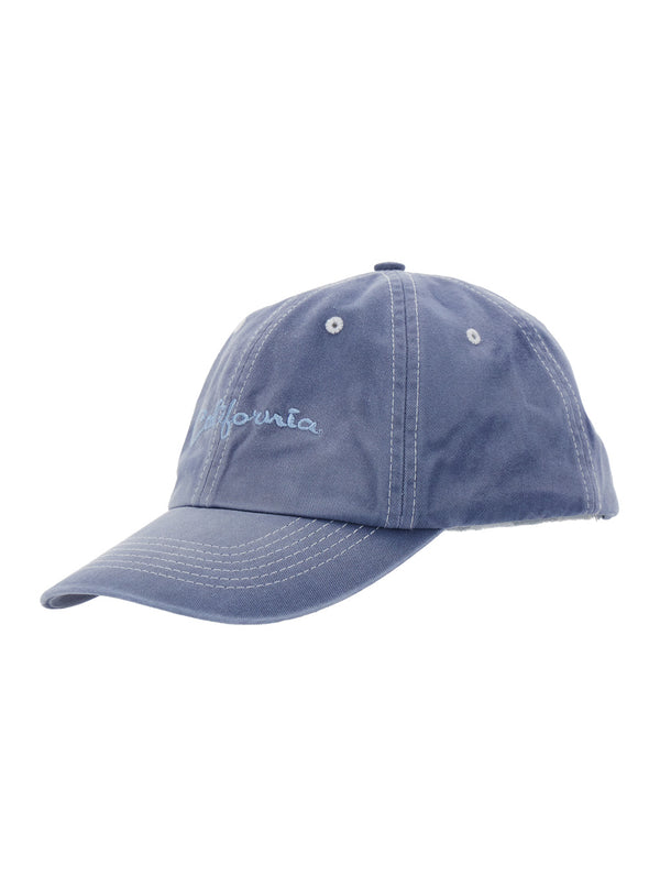 Baseball Cap California Blue Cotton Hat