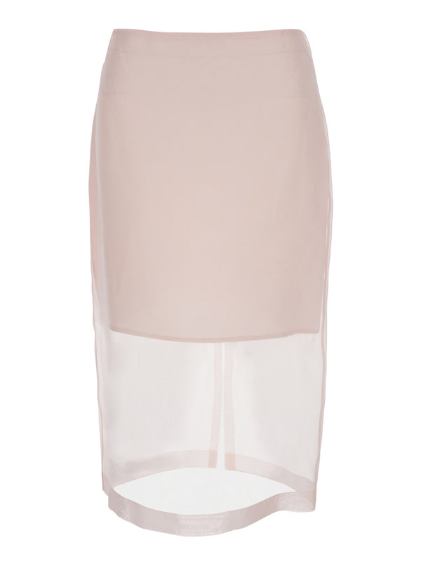 Skirt Pink Silk