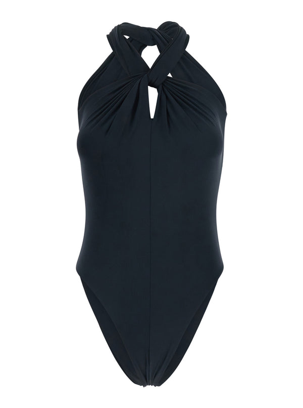One-Piece Swimsuit One Piece Black Polyamide Swimwear