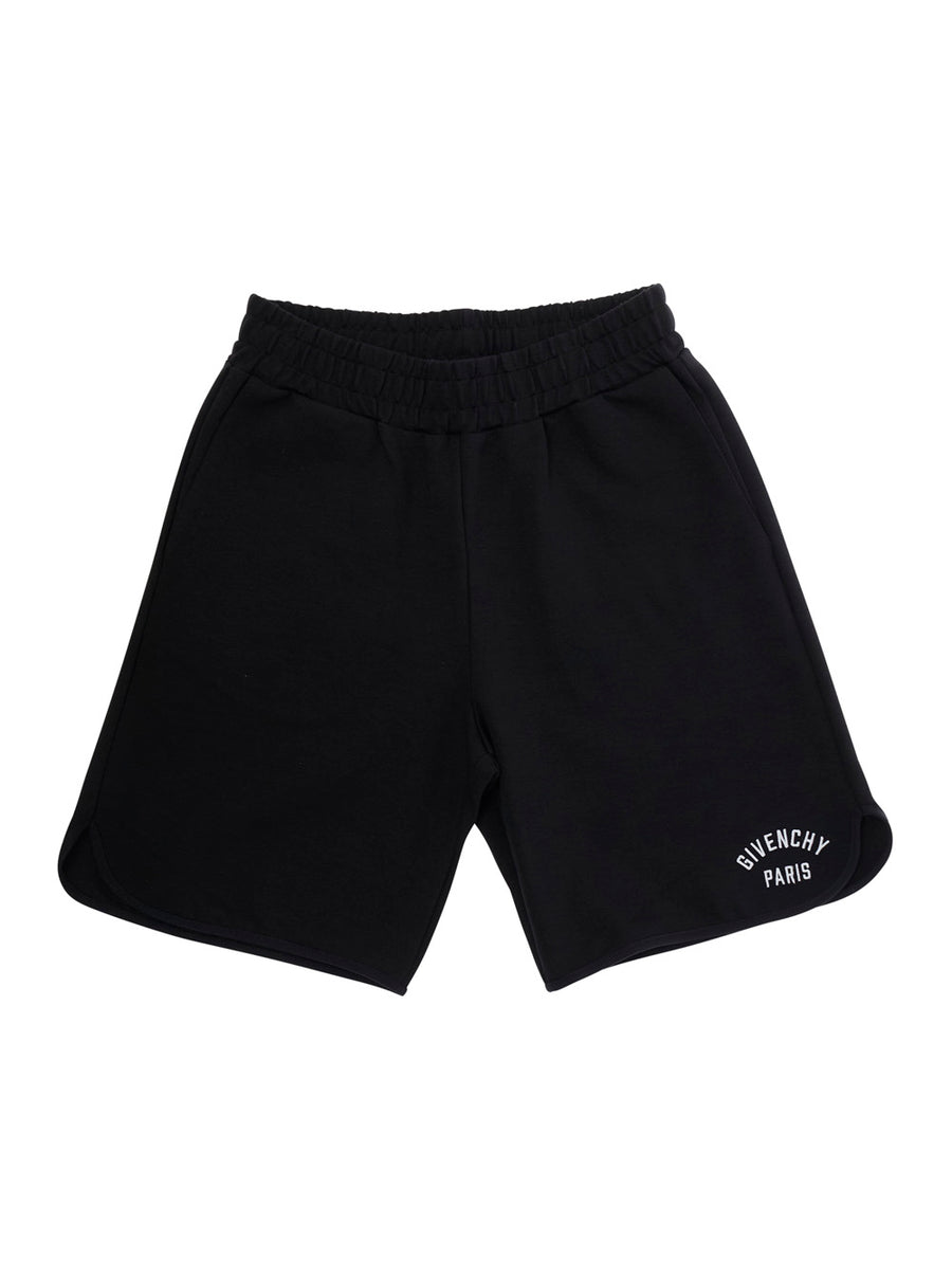 Bermuda Shorts Black Cotton